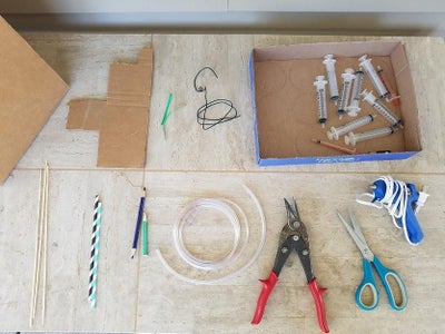 Recycled Rubbish Robotic Arm: Gather Supplies