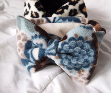 Very Big Bow Neck Warmer