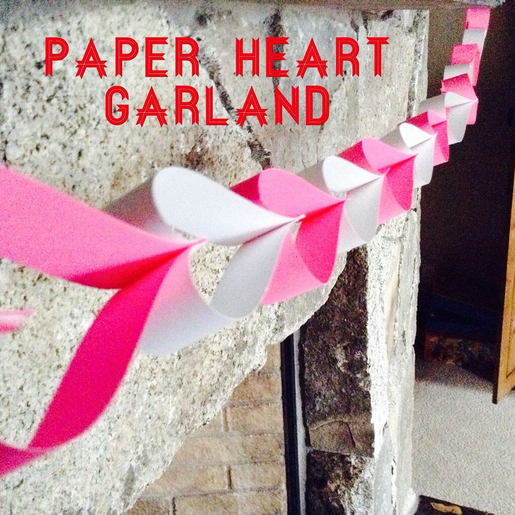 Paper Heart Garland