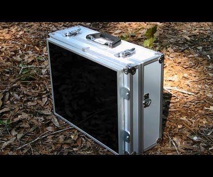 Homemade Solar Suitcase!