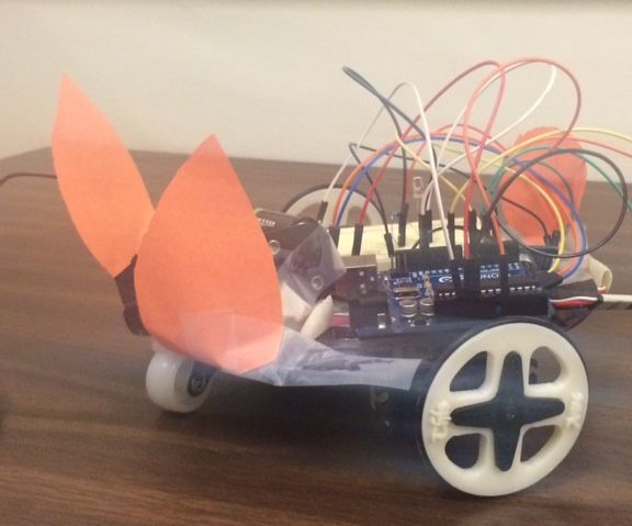 Clap-Controlled Robot: How to Train Your Bunny 