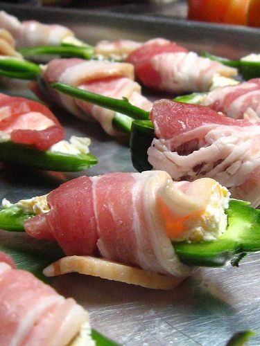 Jalapeno Poppers.  Fire in the Hole!