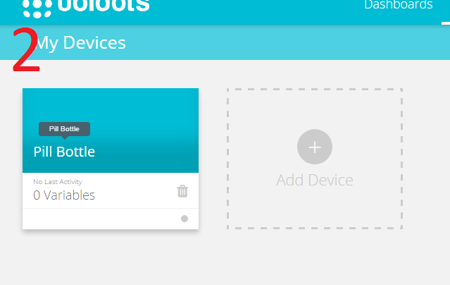 Setup Ubidots Cloud