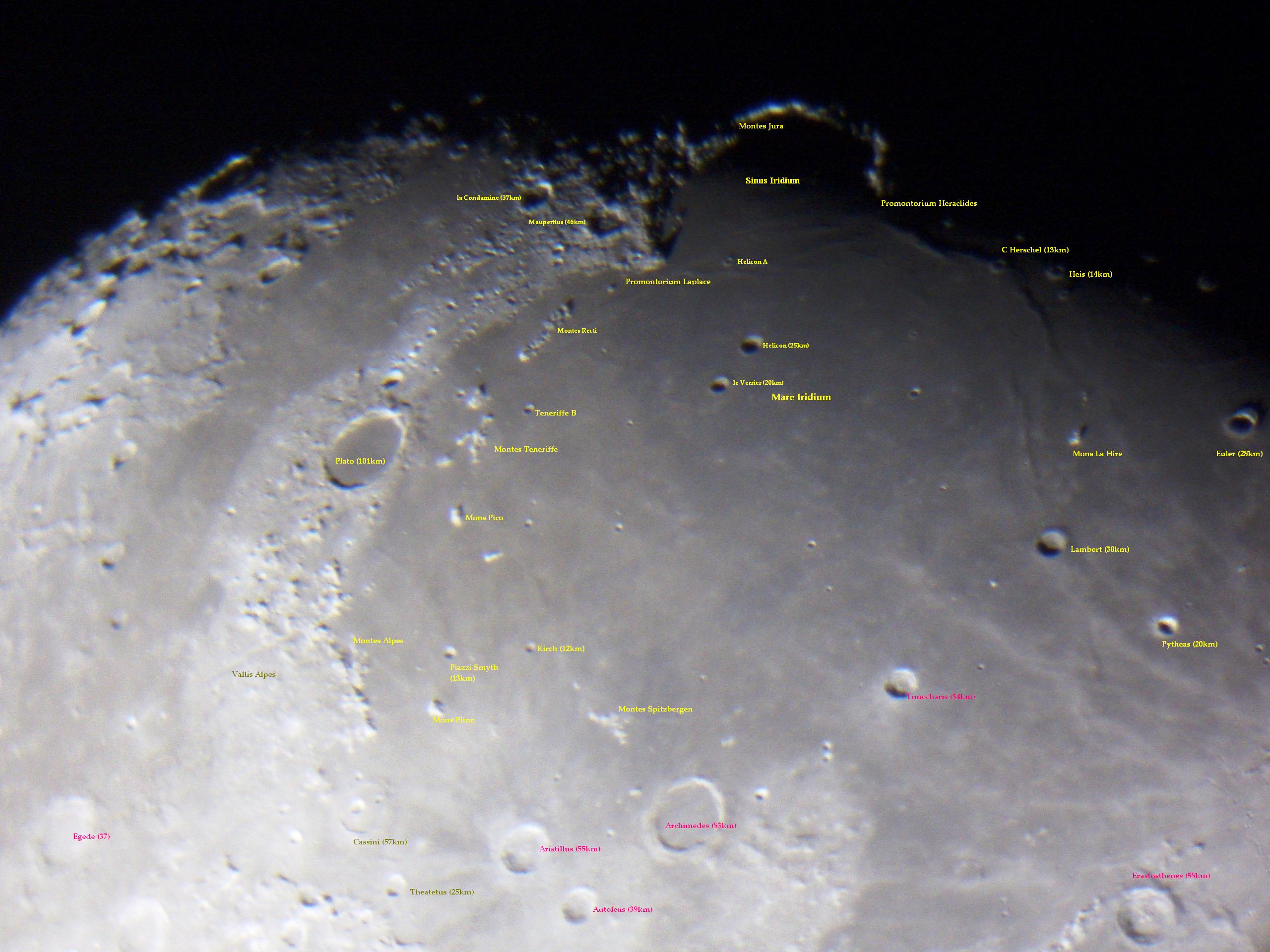 Moon Shots Using Eyepiece Projection Instructables