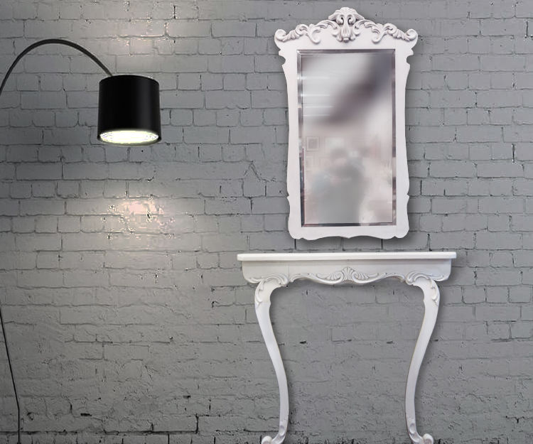 French Hall Console Table Low Clearance From Mirror Harp