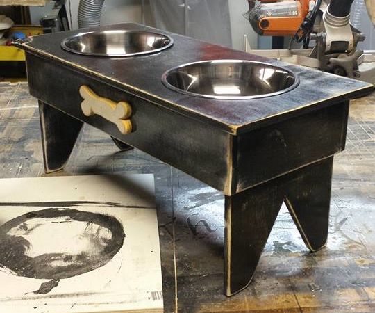 Dog Bowl Platform/table