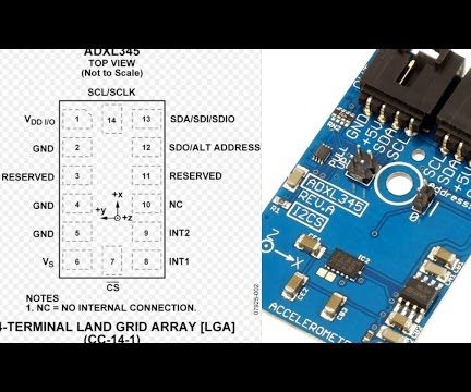 Measurement of Acceleration Using ADXL345 and Arduino Nano : 4 Steps ...