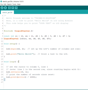 Hello World on LCD Display Using Arduino : 5 Steps - Instructables