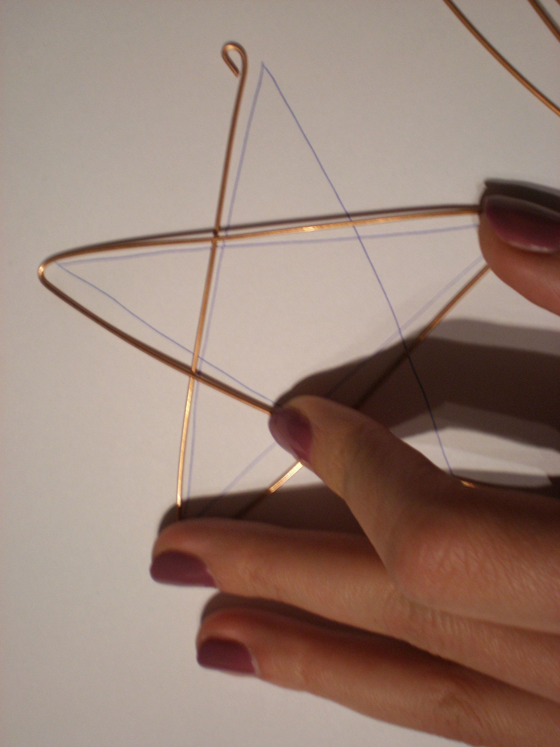 Wire Star Christmas Ornament 6 Steps Instructables