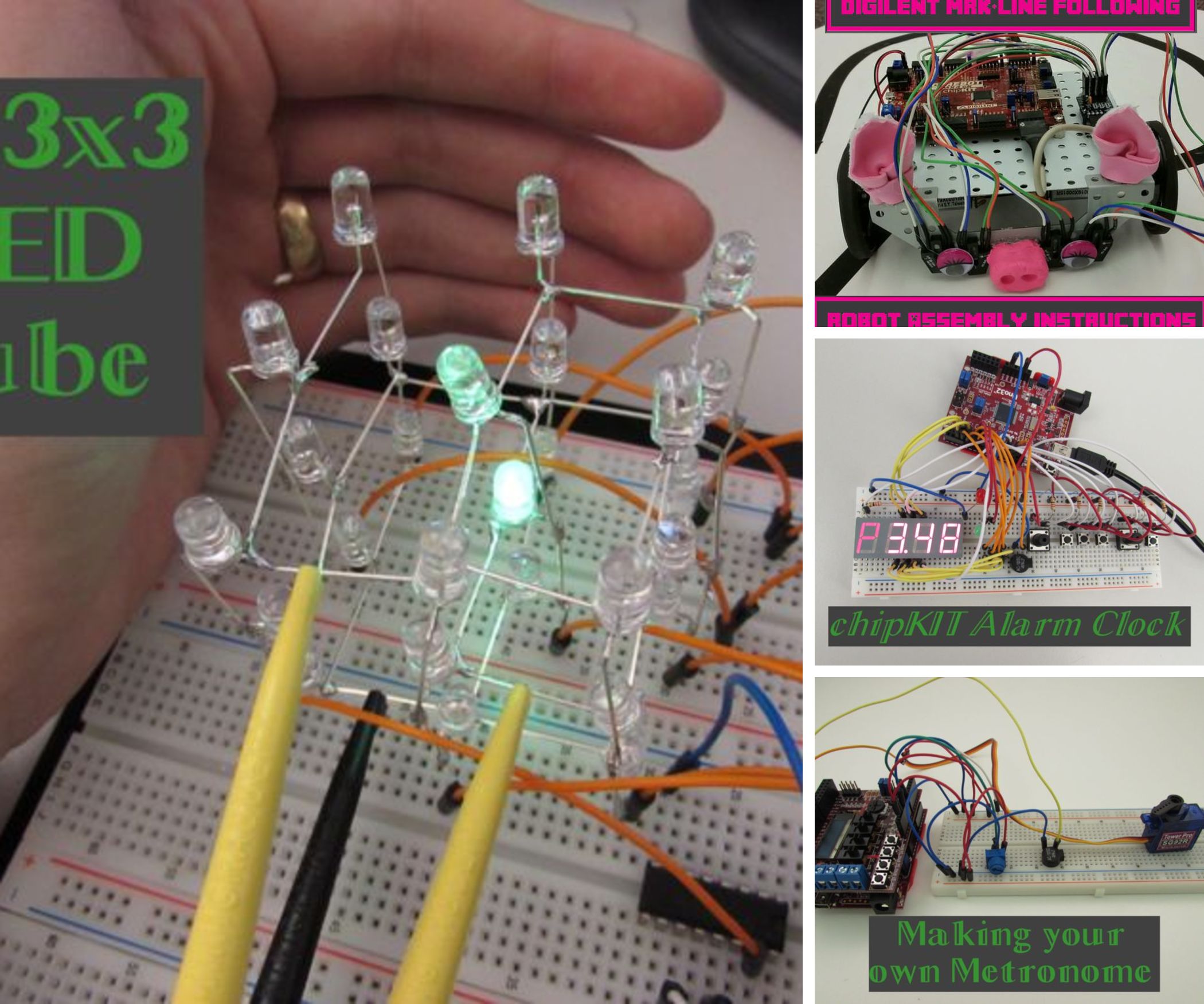 ChipKIT Projects- Digilent MakerSpace - Instructables