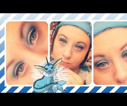 #134 - Vaporeon Inspired Makeup Tutorial!