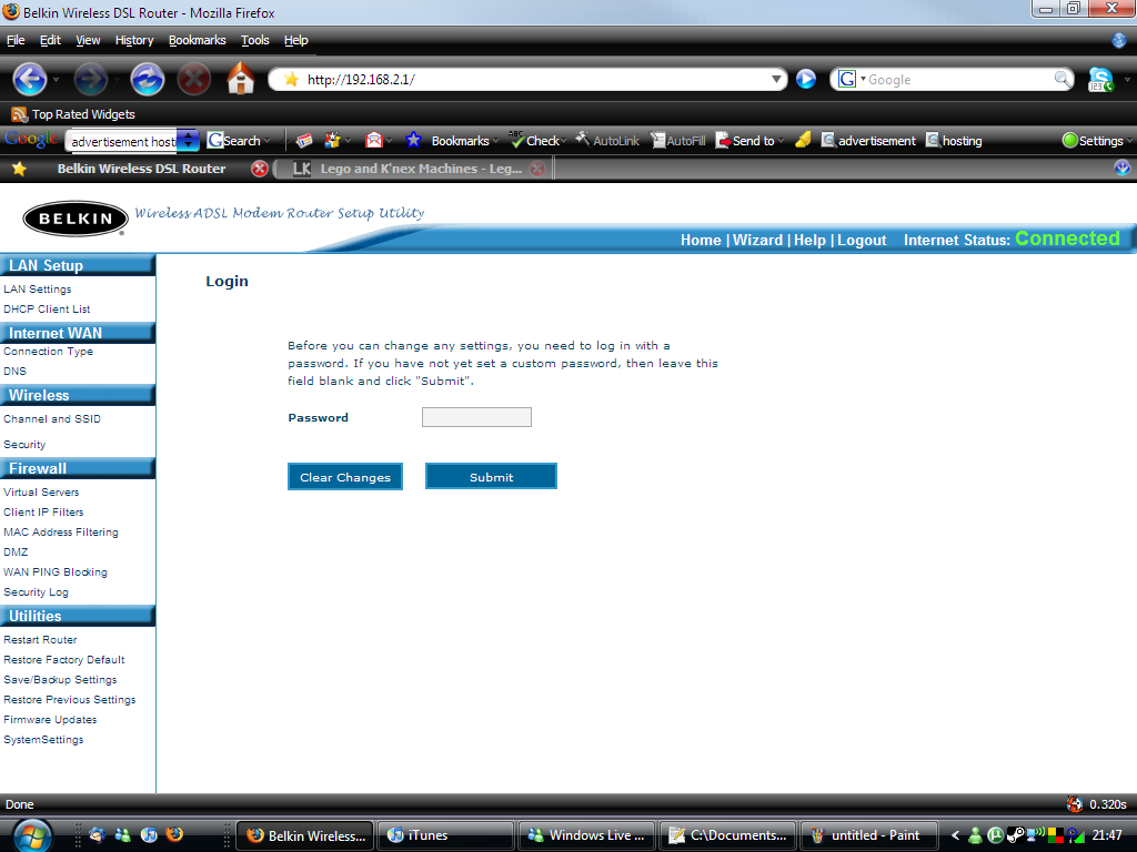  	      F5D7633-4 Router Hack! Simple As Pie!