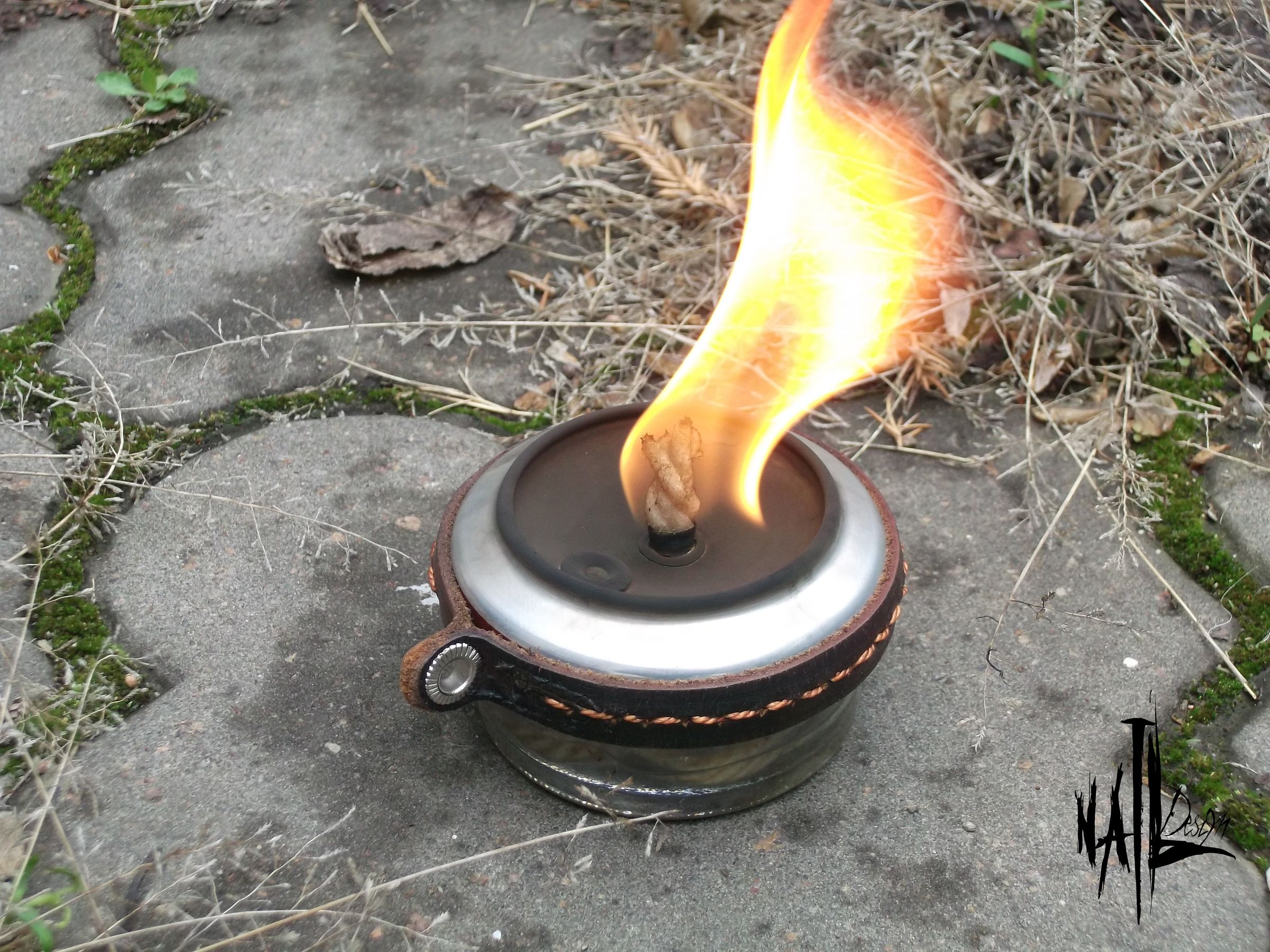 An Alcohol Burner From a Glass Jar and Aluminium Can 8 Steps (with