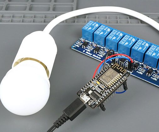 ESP8266 Relay Module – Control AC Appliances (Web Server)