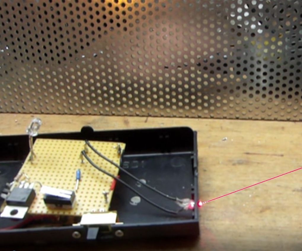 Super Easy Laser Trip Wire / Alarm / Coilgun Switching