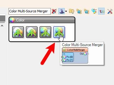 In Visuino Add Components