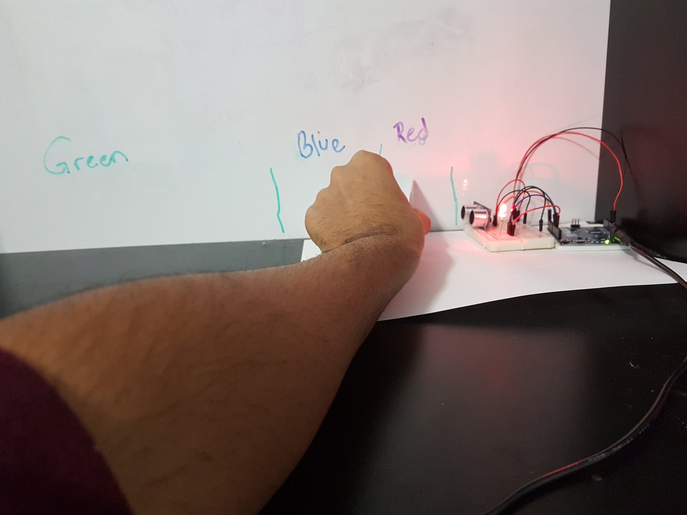 Ultrasonic Parking Sensor With Arduino : 6 Steps Circuit Diagram