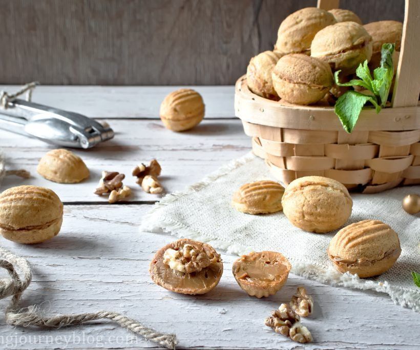 Walnut Shaped Cookies
