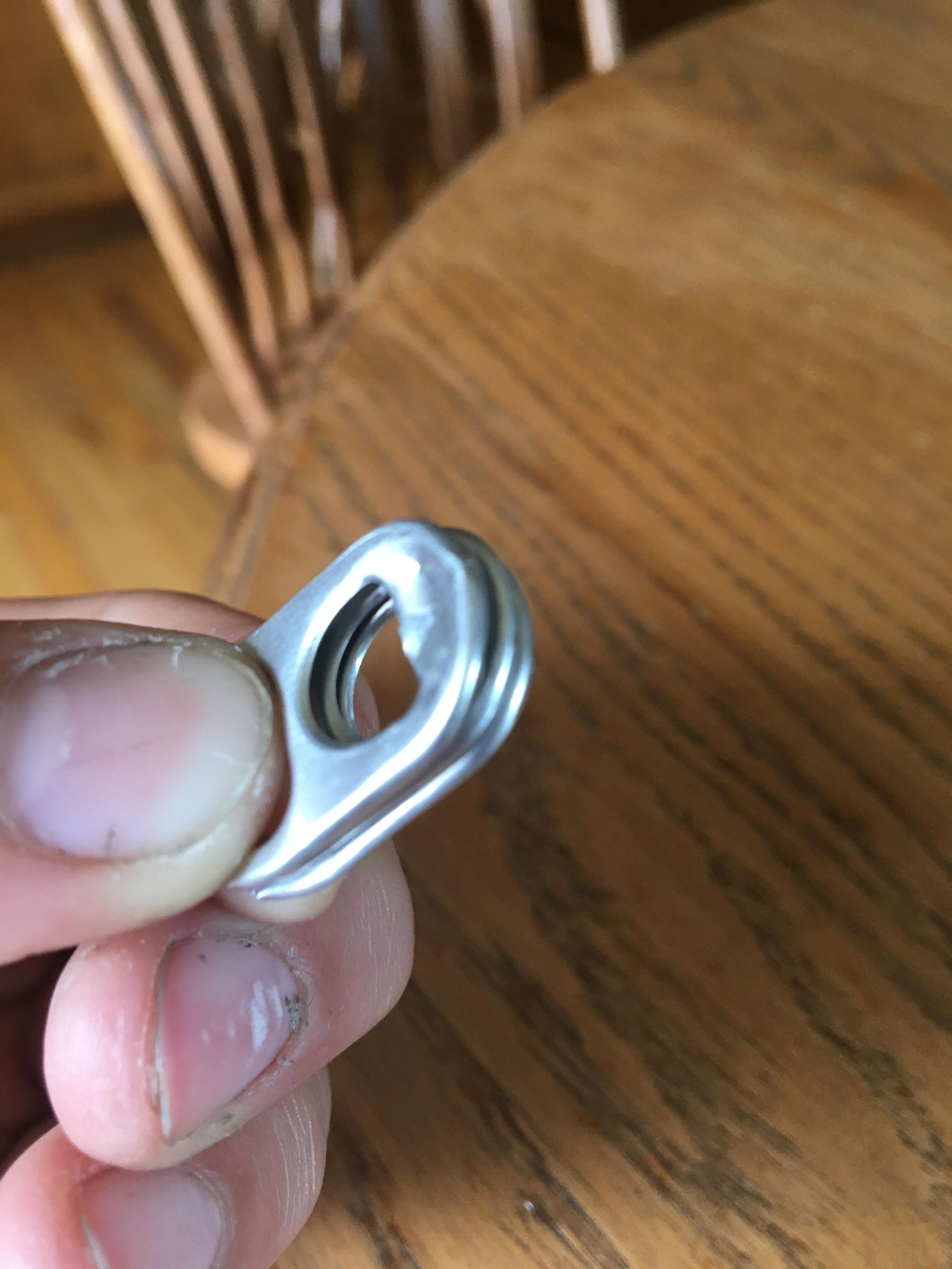 Lightweight Pop Tab Chain 3 Steps Instructables