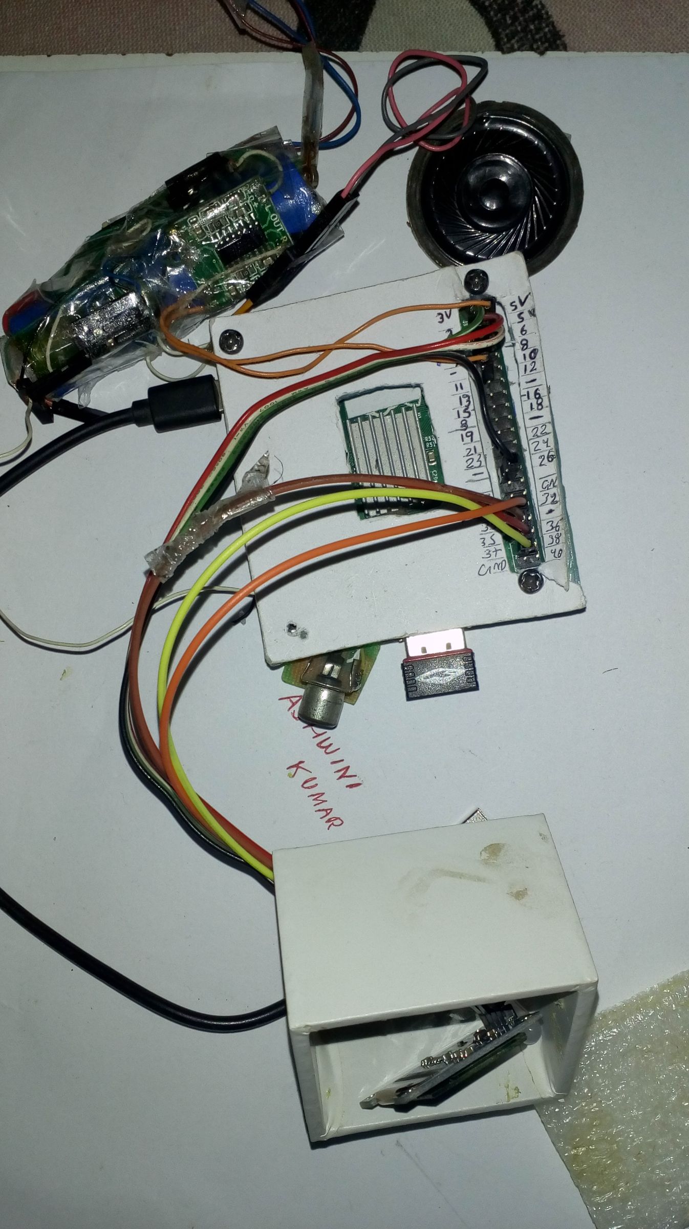 Raspberry Pi Oled Clock Watch It Hear It and Feel It 5 Steps (with