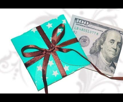 DIY Crafts - Paper Envelope for Money / Origami Easy / DIY Beauty and Easy