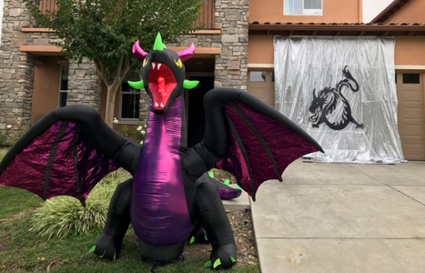 Hang the Backdrop and Dragon