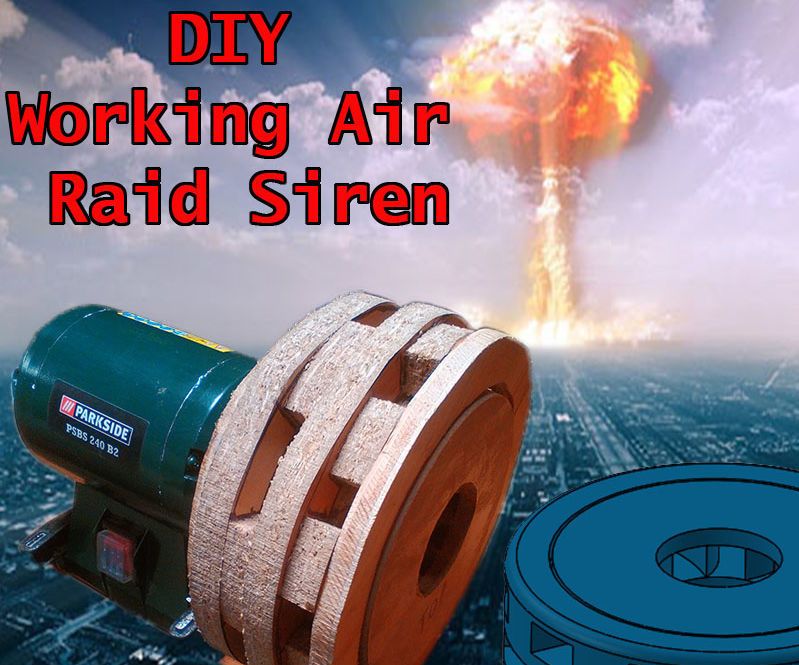 DIY Air Raid Siren