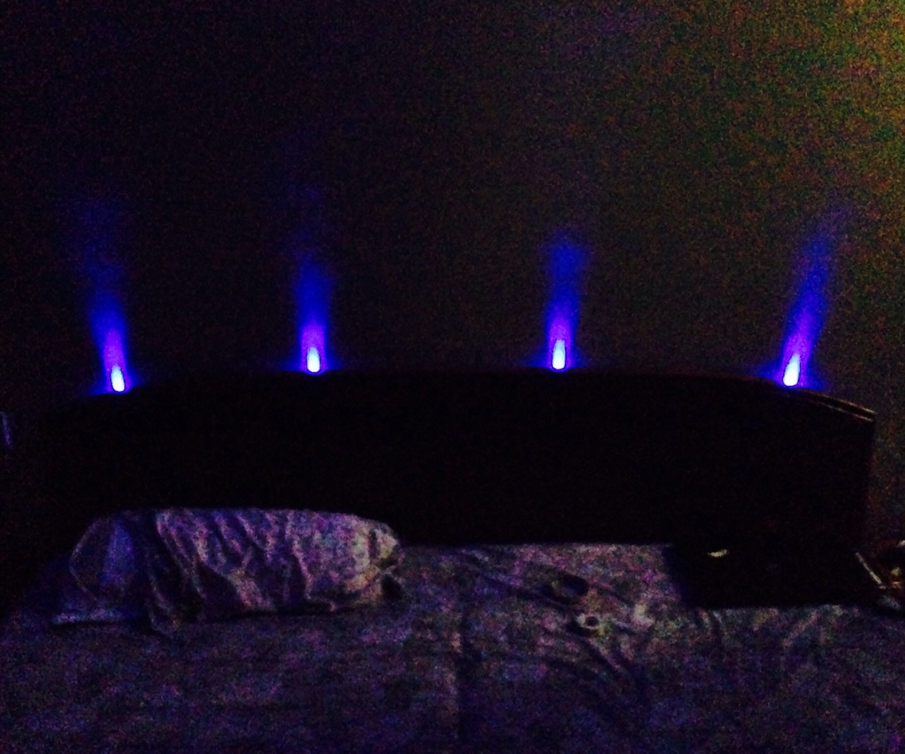 Arduino Bed BackLights! [ Led Fade Control With a Push Button ]