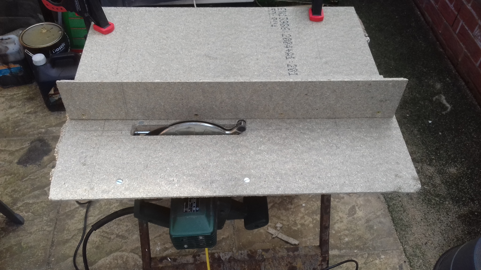 Make Do Table Saw 6 Steps Instructables