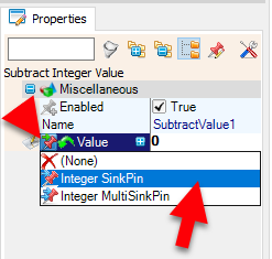 In Visuino Set Components