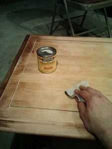 Finish the Area Where the Stencil Will Go