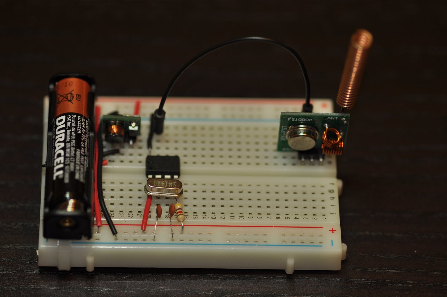 Wireless Communication Using Cheap 433MHz RF Modules and Pic Circuit Diagram