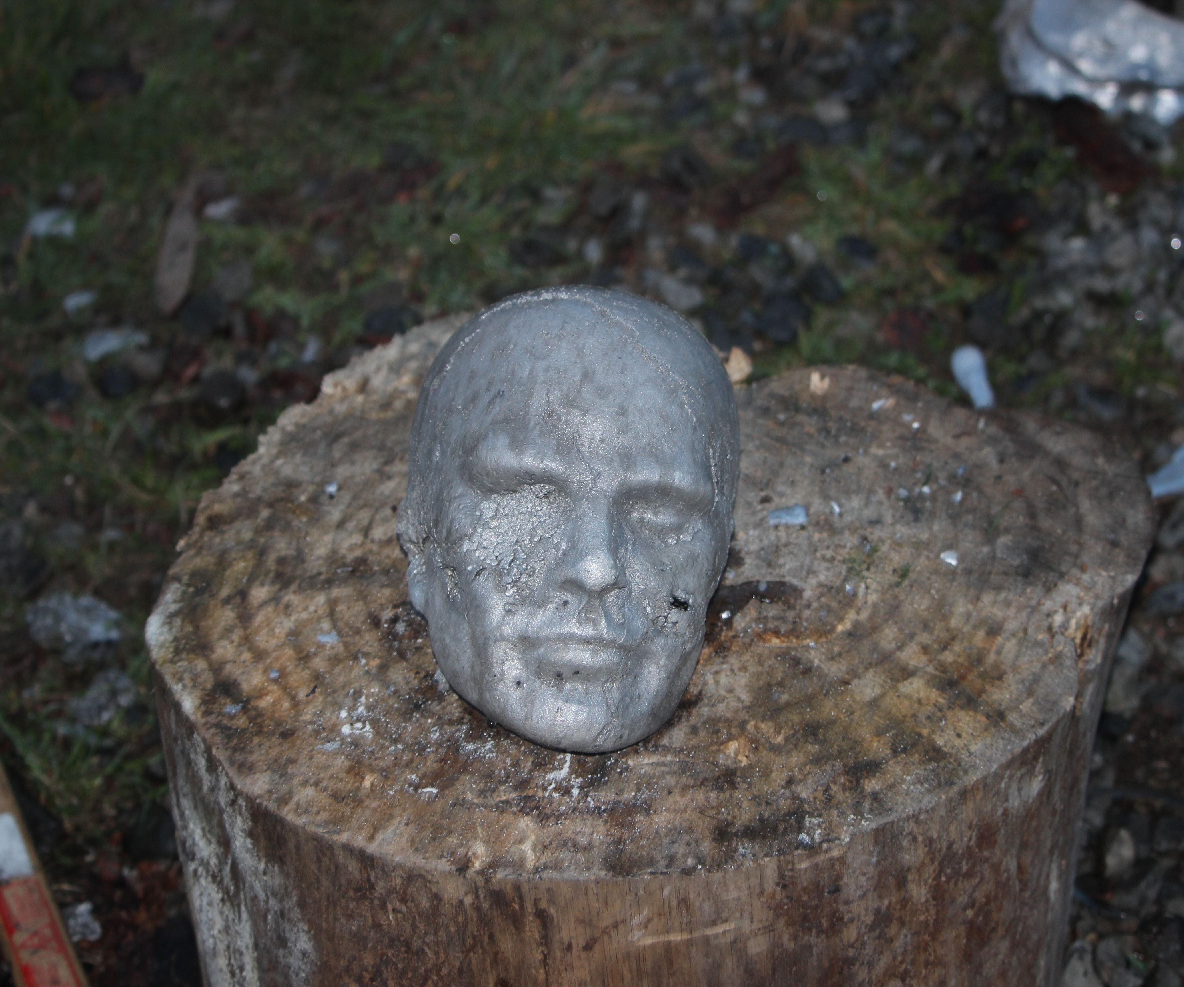 Terminator Graveyard; How To, and How Not to Lost Foam Cast Aluminium