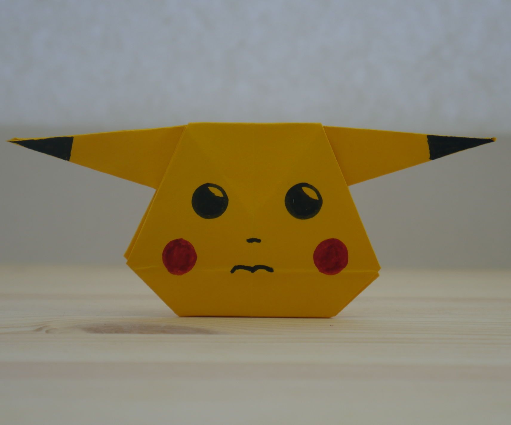Origami Pikachu 