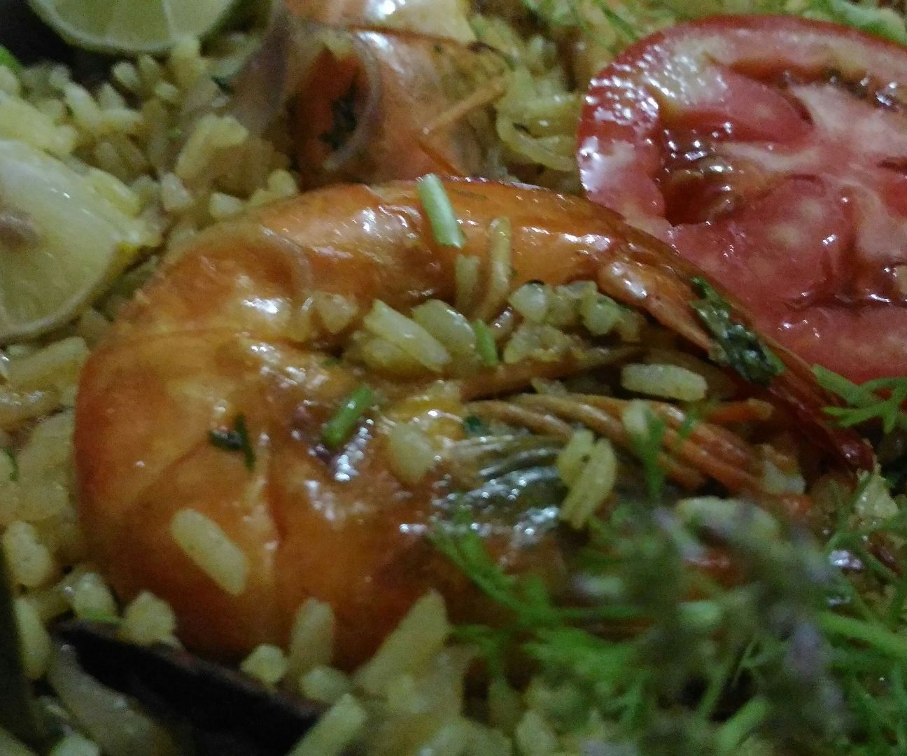 Prawn's Biryani - Indian Style