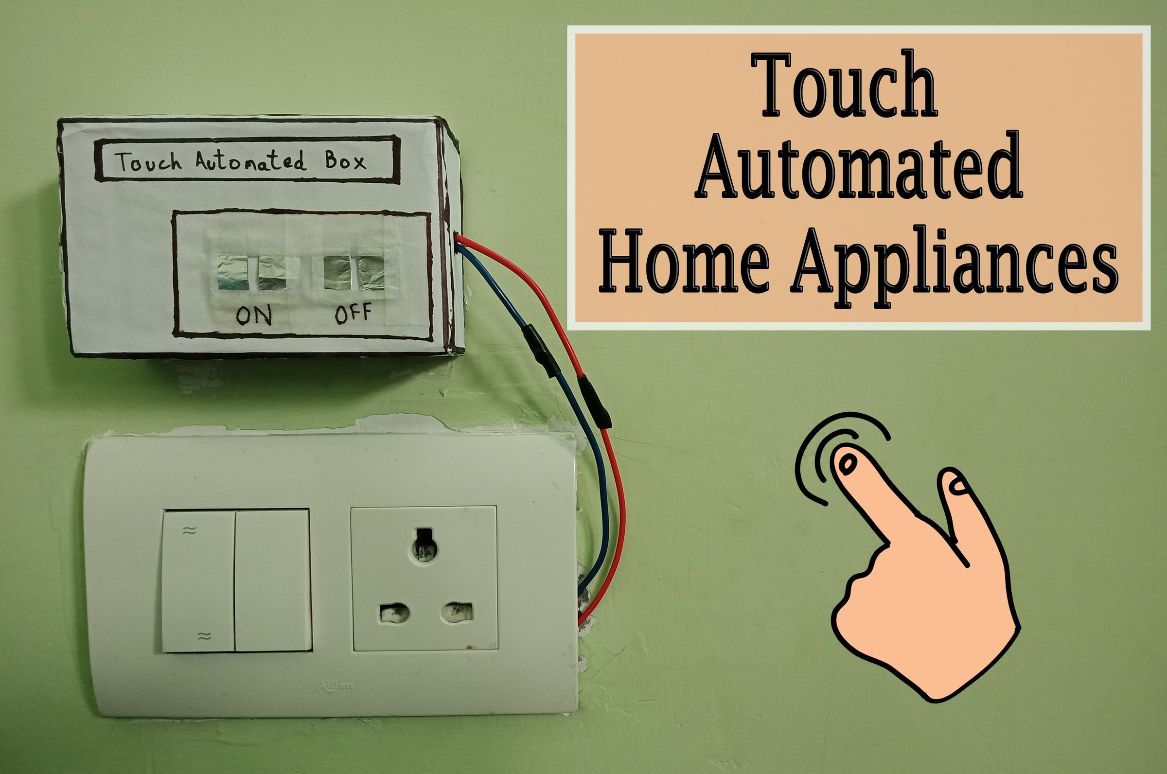DIY Touch Controlled Home Appliances 3 Steps Instructables