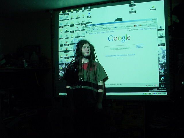 DIY projection screen