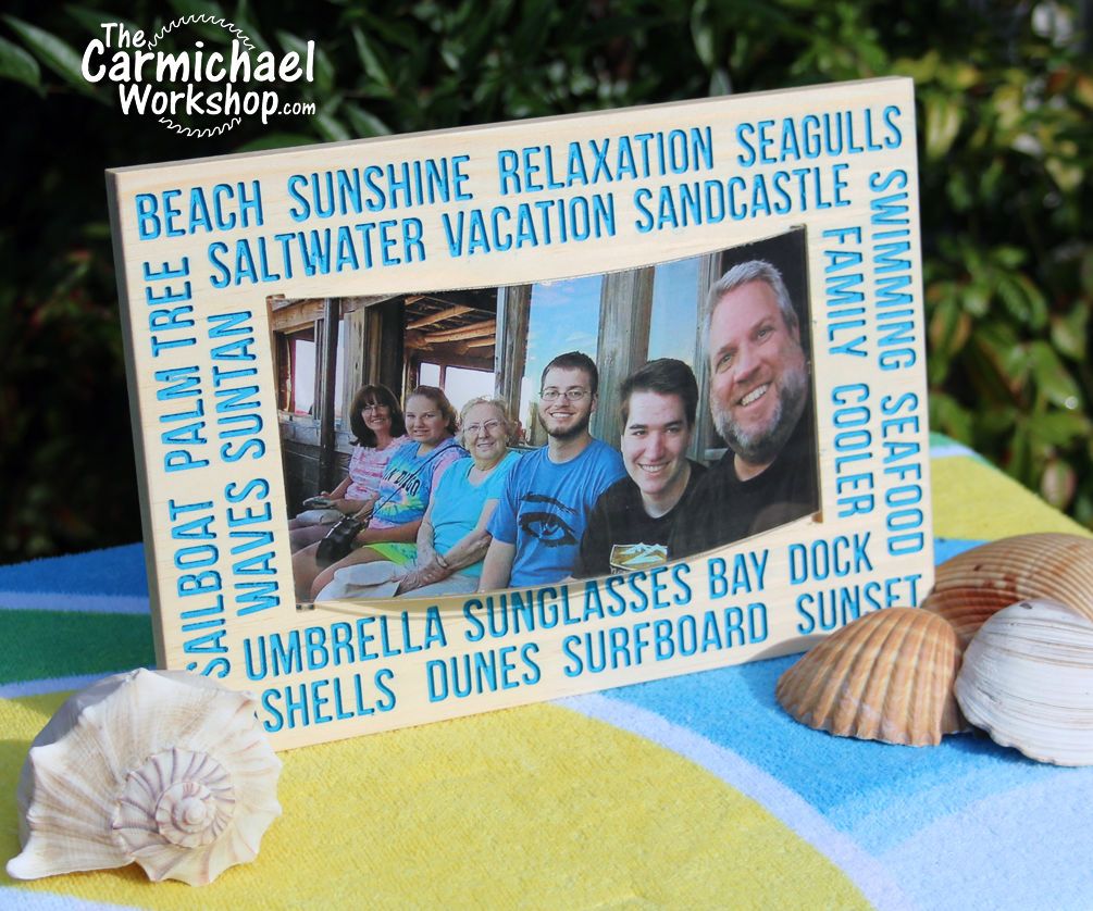 Picture Frame With Bent Picture