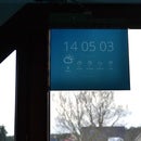 Semi-Transparent window display