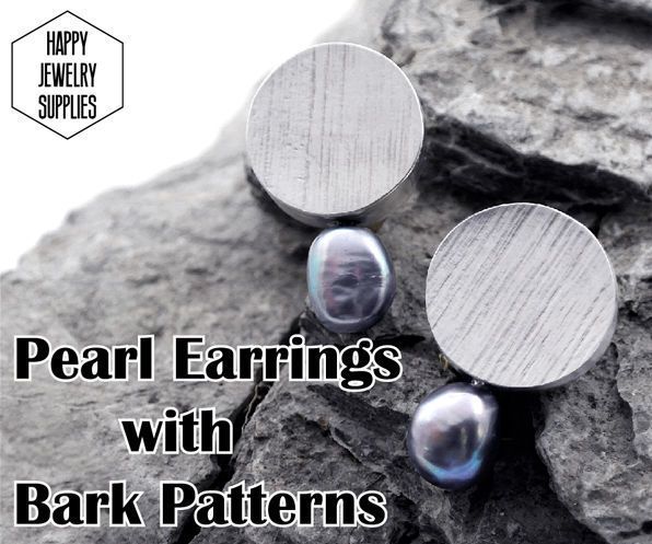 DIY Tutorial - How to Make the Sterling Silver Earrings With Black Pearl