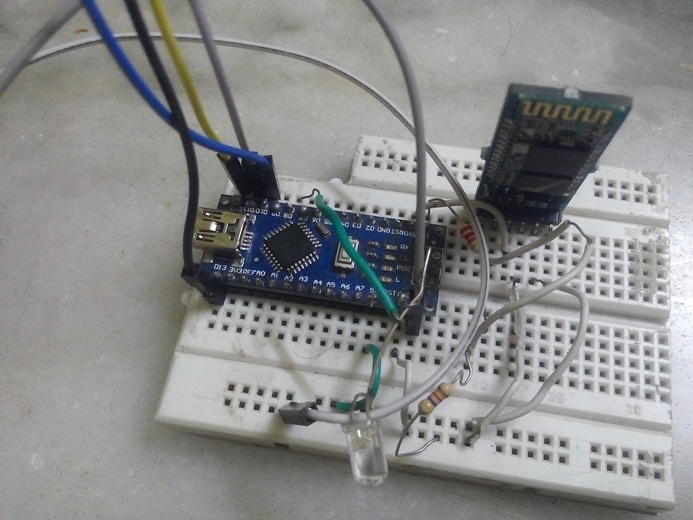 Building the Circuit on Breadboard and Setup Chassis