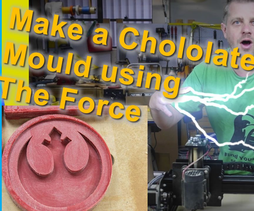 Star Wars Chocolate Mould With X Carve CNC