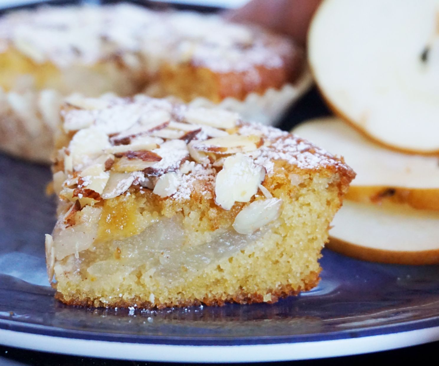 Wholesome Pear Almond Cake(gf)