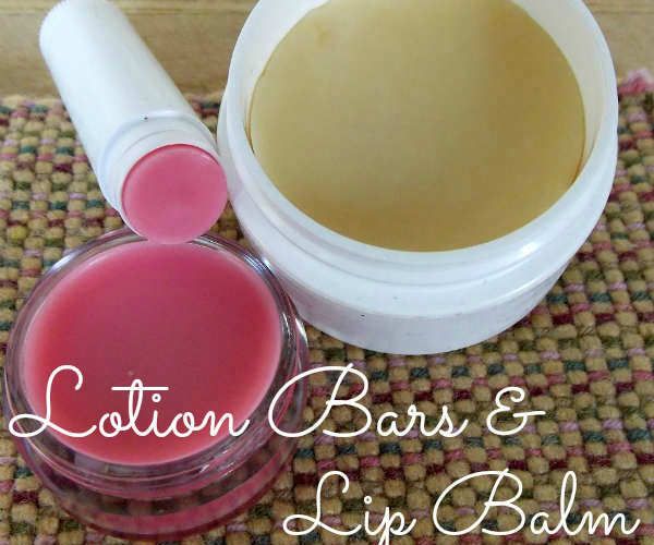 DIY Lotion Bars & Lip Balm!