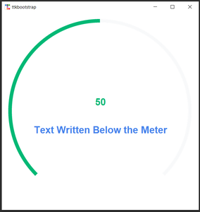 Create a Radial Meter in Tkinter
