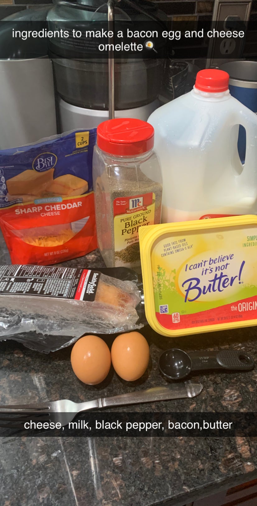 How to Make a Bacon, Egg and Cheese Omelette 