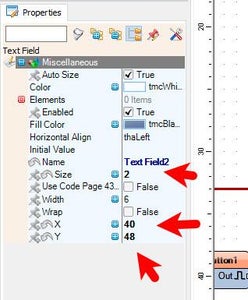 In Visuino Add & Set Components