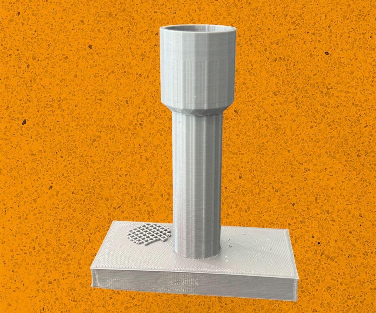 Broom With Space for a Prothesis