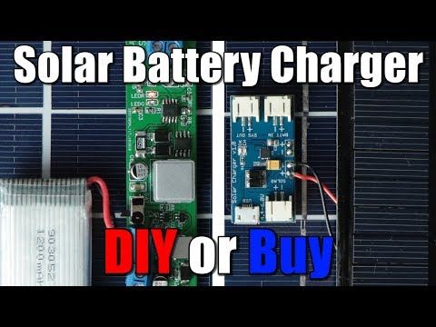 Diy Solar Battery Charger