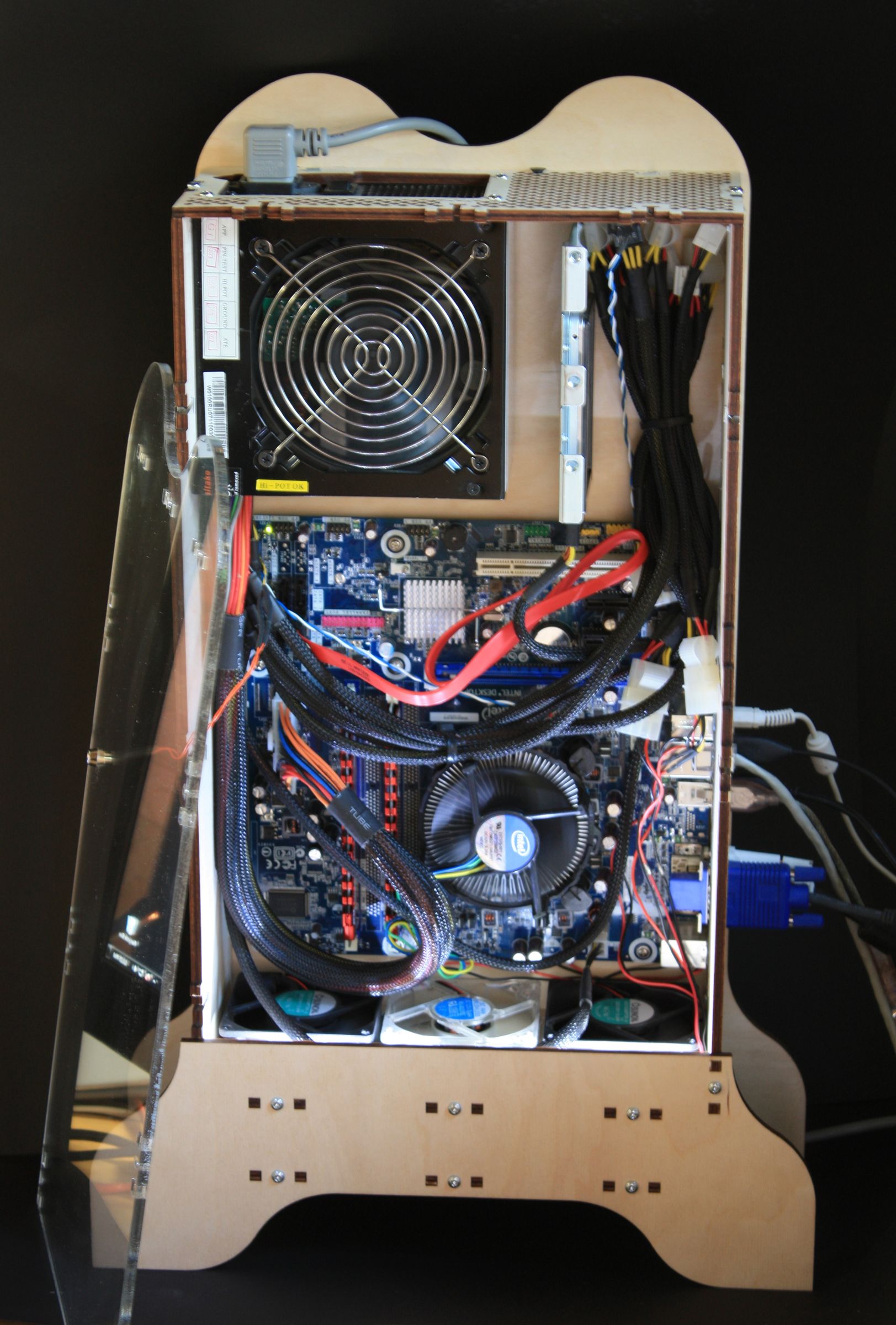 Laser Cut Computer Case